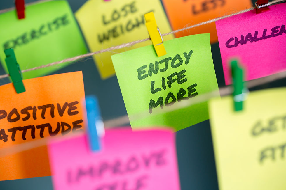 notes of life goals