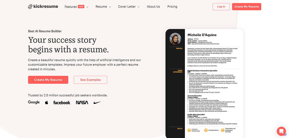 Kickresume